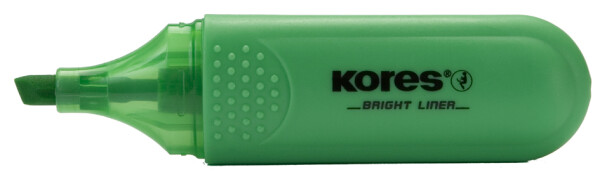 Kores Textmarker "BRIGHT LINER", Farbe: grün