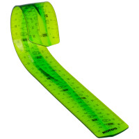 Kores Flachlineal Elastik, 300 mm, aus Kunststoff, bruchfest