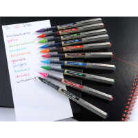 uni-ball Tintenroller eye fine UB157E, himmelblau