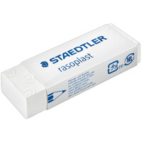 STAEDTLER Kunststoff-Radierer rasoplast B30, weiß