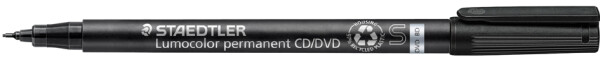 STAEDTLER Lumocolor CD- DVD-Marker, permanent, schwarz