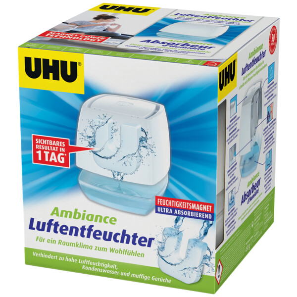 UHU Luftentfeuchter Ambiance, 450 g, wei&szlig;