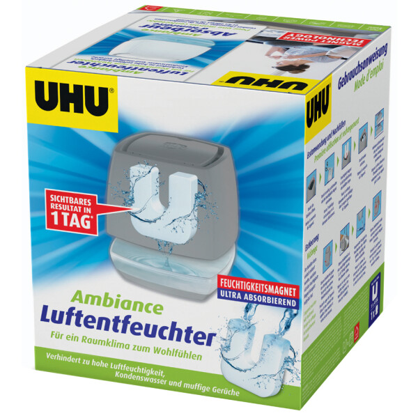 UHU Luftentfeuchter Ambiance, 450 g, wei&szlig;