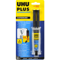 UHU 2-Komponenten-Klebstoff plus schnellfest, 15 g Doppel-