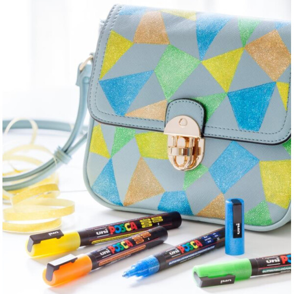 POSCA Pigmentmarker PC-3ML Glitter, 8er Etui