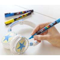 POSCA Pigmentmarker PC-3ML Glitter, 8er Etui