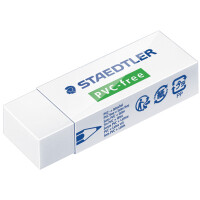 STAEDTLER Radierer PVC-free B30, weiß