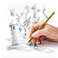 STAEDTLER Bleistift Noris, 90er Display in Stiftform