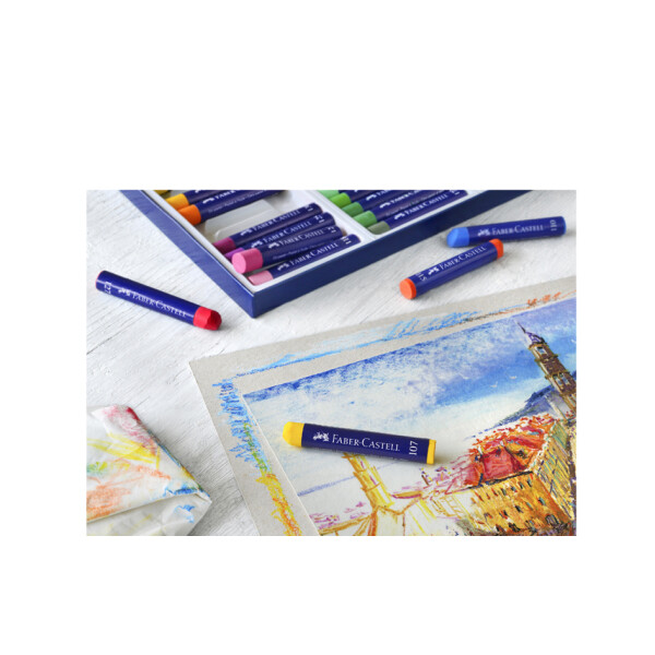 FABER-CASTELL &Ouml;lpastellkreiden STUDIO QUALITY, 24er Etui