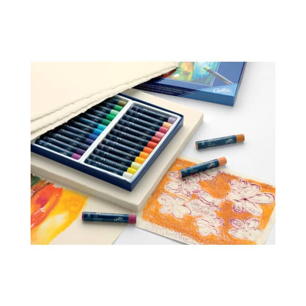 FABER-CASTELL &Ouml;lpastellkreiden STUDIO QUALITY, 24er Etui