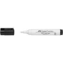 FABER-CASTELL Tuschestift PITT artist pen, weiß