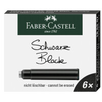 FABER-CASTELL Standard-Tintenpatronen, königsblau