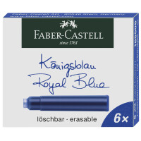 FABER-CASTELL Standard-Tintenpatronen, schwarz