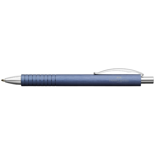 FABER-CASTELL Kugelschreiber Essentio Aluminium, blau