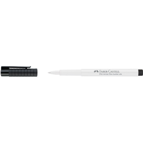 FABER-CASTELL Tuschestift PITT artist pen, weiß