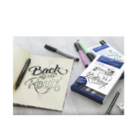 FABER-CASTELL Tuschestift PITT artist pen, 4er Etui Manga