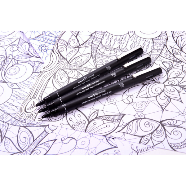 uni-ball Fineliner PIN 05200 N, schwarz