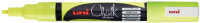 uni-ball Kreidemarker Chalk marker PWE3MS, neongelb