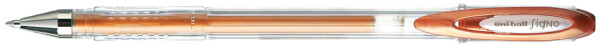 uni-ball Gelschreiber SIGNO Metall (UM-120 NM), bronze