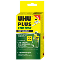 UHU 2-Komponenten-Klebstoff plus endfest, 163 g in Tube