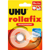 UHU Klebefilm rollafix transparent, inkl. Handabroller