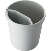 helit Papierkorb "the german", 18 Liter, PE, rot