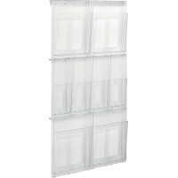 helit Wanddisplay "the placativ", 6x DIN A4 + 12x 1 3 DIN A4