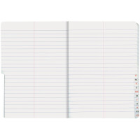 Oxford Vokabelheft mit Register, DIN A5, 2-spaltig, 48 Blatt