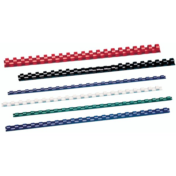 GBC Plastikbinder&uuml;cken CombBind, DIN A4, 6 mm, wei&szlig;