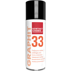 KONTAKT CHEMIE GRAPHIT 33 Grafit-Leitlack, 200 ml