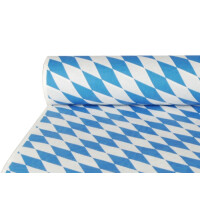 PAPSTAR Damast-Tischdecke "Bayrisch Blau",...