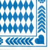 PAPSTAR Motiv-Servietten "Bayrisch Blau", 330 x 330 mm