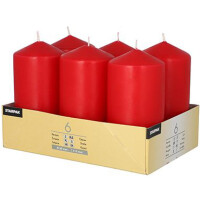 STARPAK Stumpenkerze, Durchmesser: 60 mm, weiß