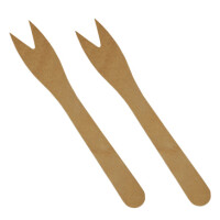 PAPSTAR Pommes-Frites-Gabeln "pure",...