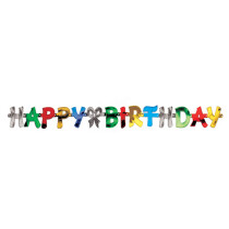PAPSTAR Girlanden-Kette "Happy Birthday"