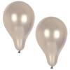 PAPSTAR Luftballons "Metallic", Umfang: 800 mm, silber