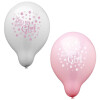 PAPSTAR Luftballons "Its a Girl", rosa weiß sortiert