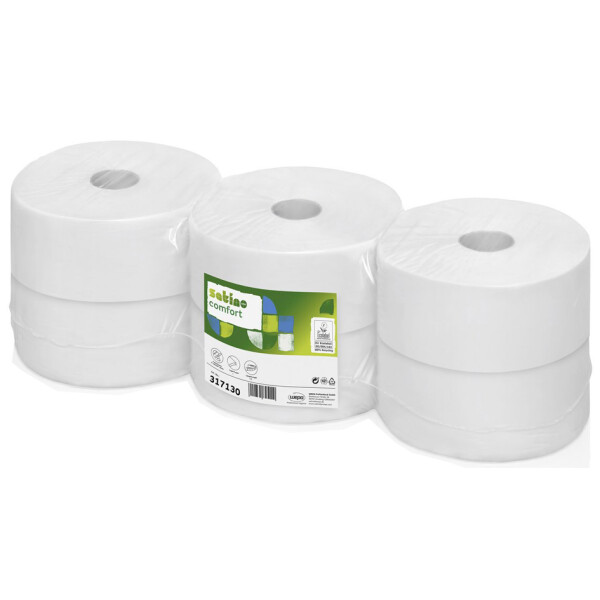 satino by wepa Gro&szlig;rollen-Toilettenpapier Comfort, 320 m