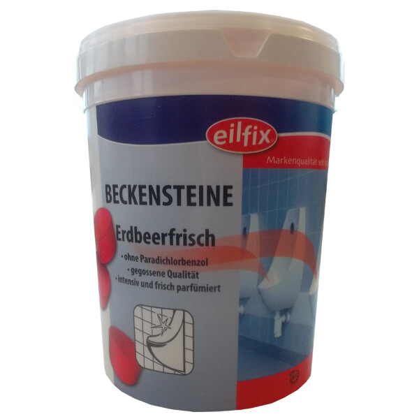 eilfix Beckensteine "Erdbeerfrisch", Inhalt: 1.000 g