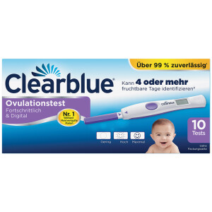 Clearblue Ovulationstest Fortschrittlich & Digital, 10er