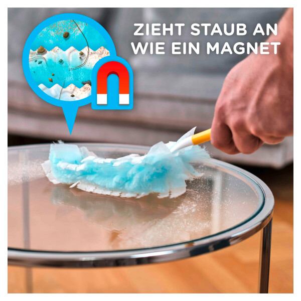 Swiffer Staubmagnet T&uuml;cher mit febreze-Duft, 9er Pack
