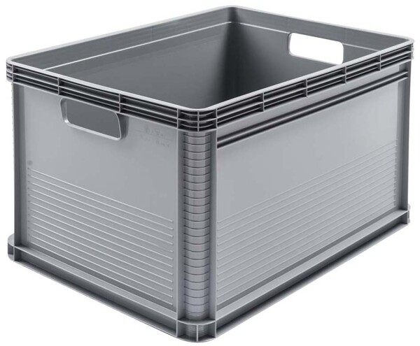 Wie ein Container: stapelbare DIN A4-Ablage-Box in Blau oder Rot