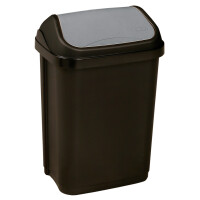 keeeper Abfalleimer "swantje", 10 Liter, silber...