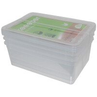 keeeper Aufbewahrungsboxen-Set "bea", 4x 5,6...