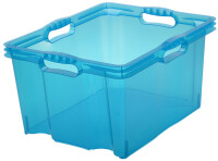 keeeper Aufbewahrungsbox "franz", 24 Liter, blau