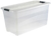 keeeper Aufbewahrungsbox "cornelia", 83 Liter, transparent