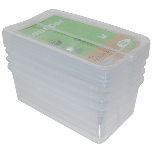 keeeper Aufbewahrungsboxen-Set "bea", 8-teilig, PP