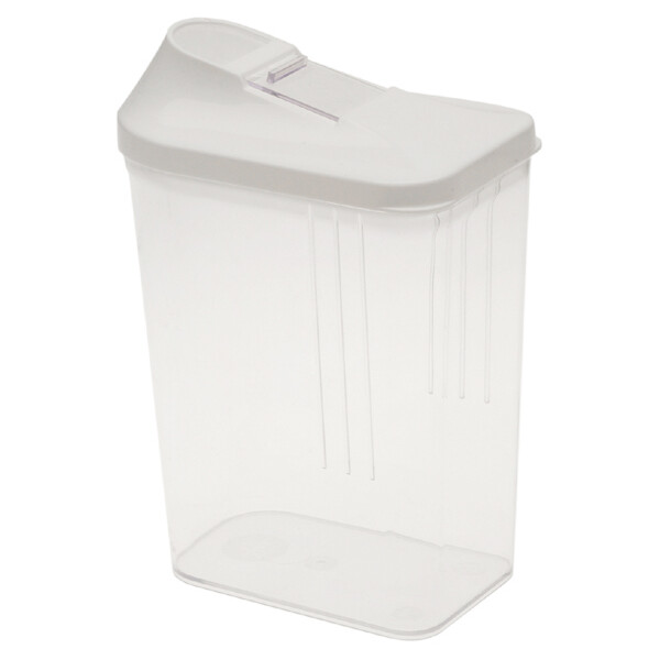 keeeper Sch&uuml;ttdose "paola", 0,75 Liter, wei&szlig; transparent