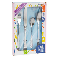 Esmeyer 4-teiliges Kinderbesteck BAMBINO, Edelstahl 18 0