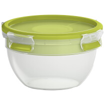 emsa Salatbox CLIP & GO, 1,0 Liter, transparent...